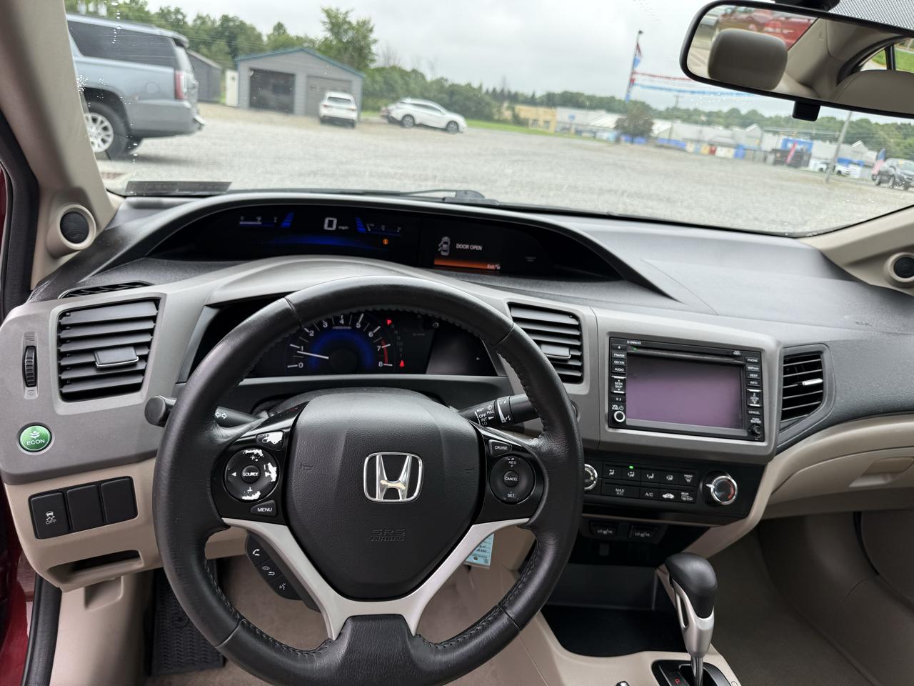 Honda Civic EX-L Sedan 5-Speed AT 2012