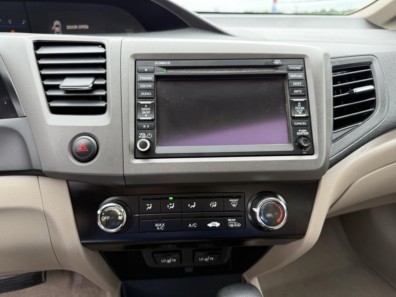 Honda Civic EX-L Sedan 5-Speed AT 2012