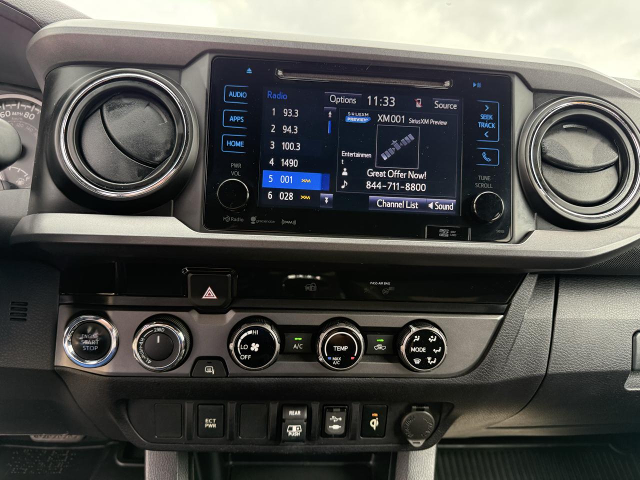 Toyota Tacoma TRD Sport Double Cab 6' Bed V6 4x4 AT (Natl) 2018