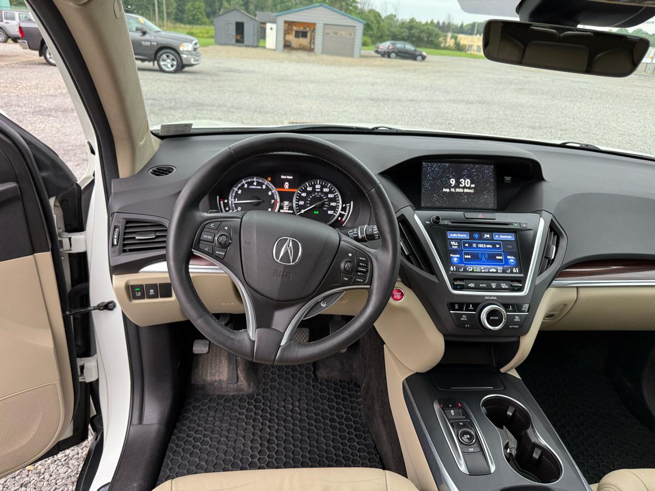 Acura MDX SH-AWD 9-Spd AT w/Tech Package 2016
