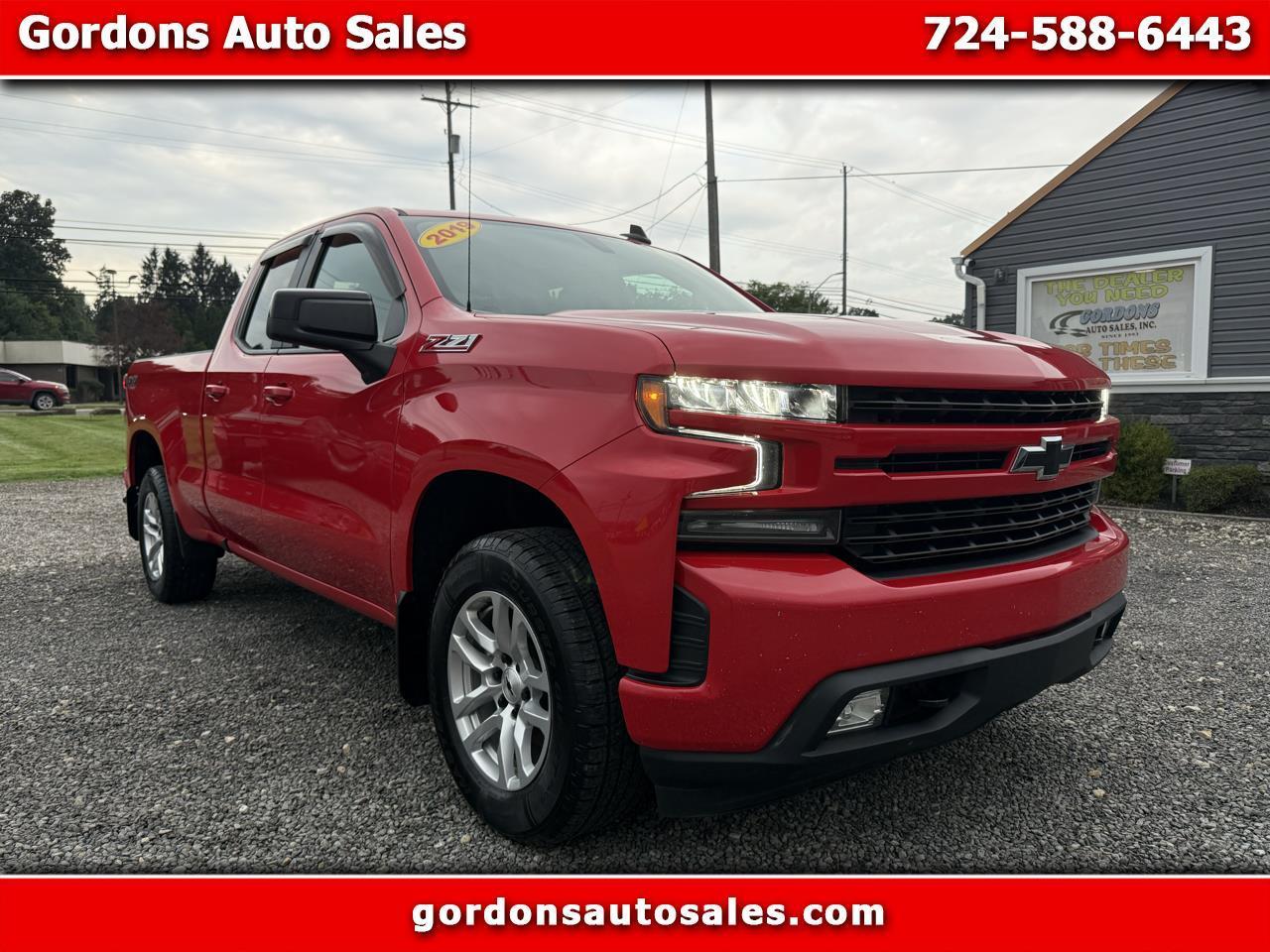 2019 Chevrolet Silverado 1500 RST Double Cab 4WD
