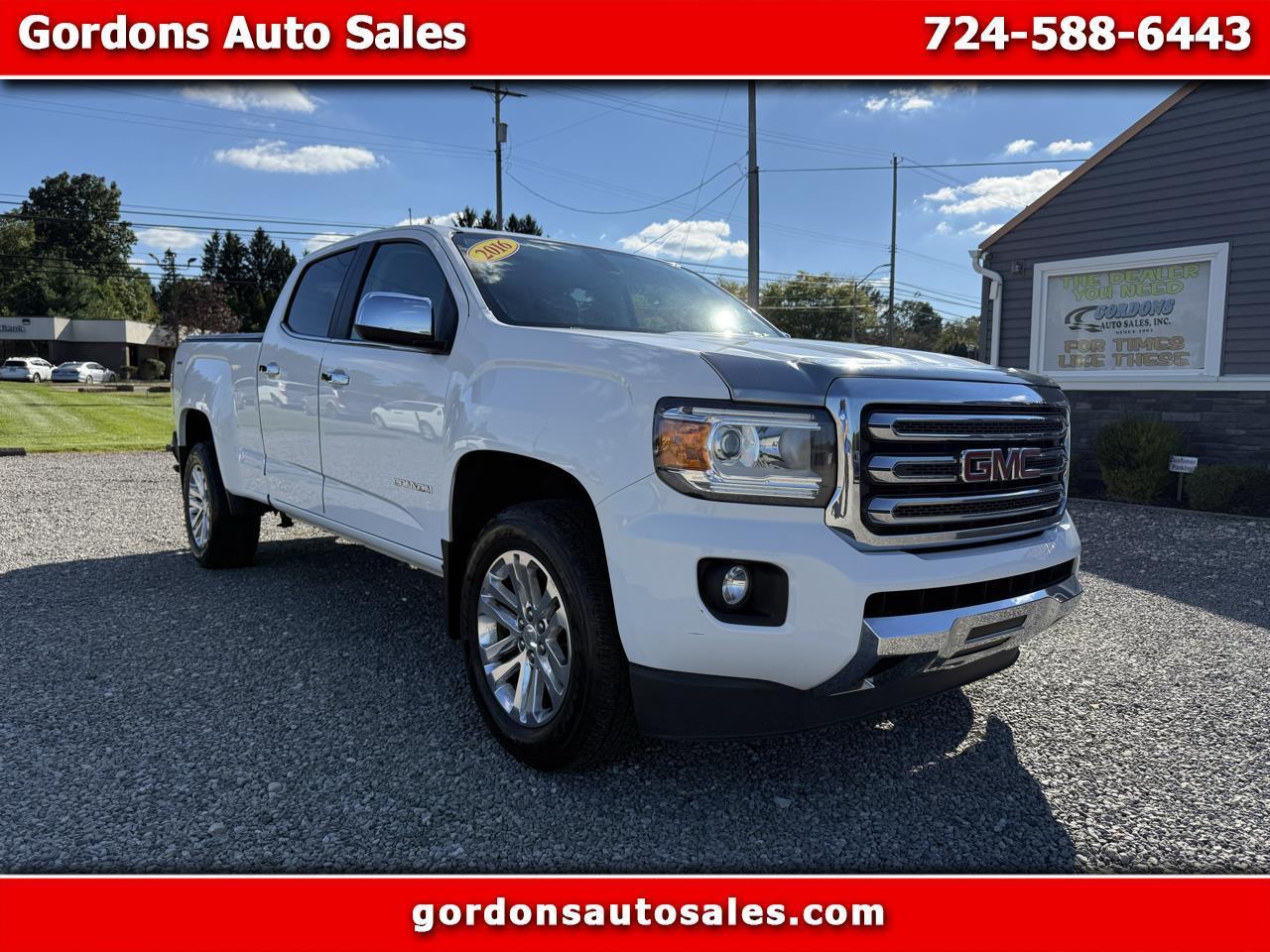 2016 GMC Canyon SLT Crew Cab 4WD Short Box