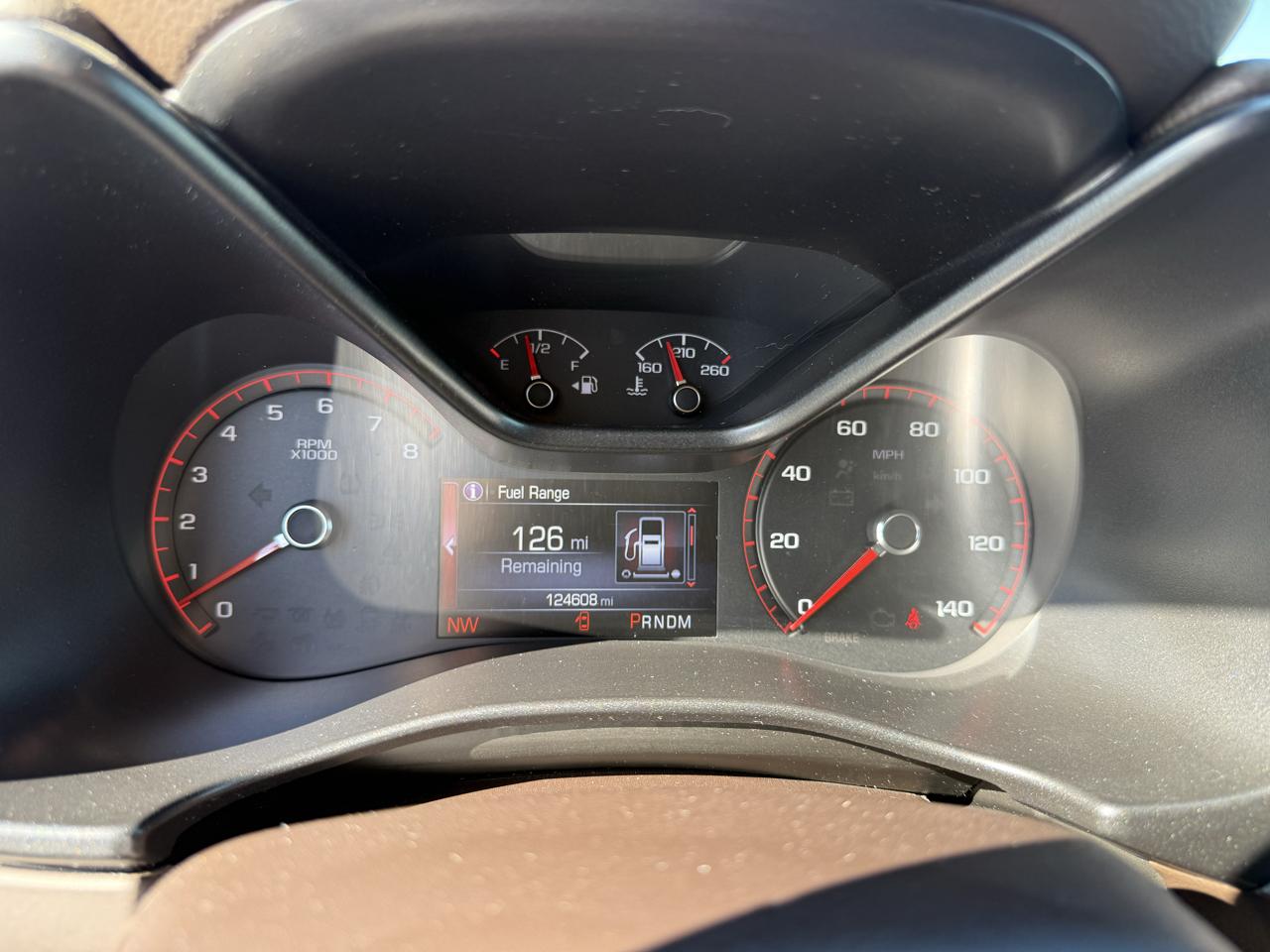 GMC Canyon SLT Crew Cab 4WD Short Box 2016