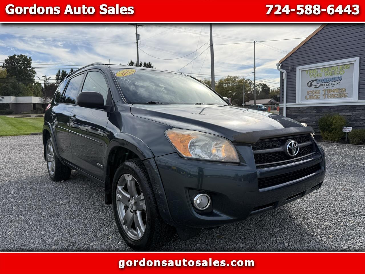 2012 Toyota RAV4 4dr Sport 4-cyl 4WD (Natl)