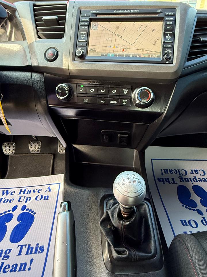 Honda Civic Si Coupe 6-Speed MT 2012