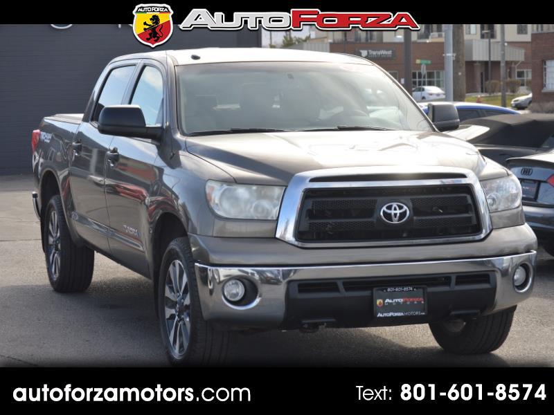 "Researching the 2013 Toyota Tundra 4x4 Grade 4-door Double Cab Pickup SB with a 5.7L V8 FFV engine is available on GrooveCar's website."