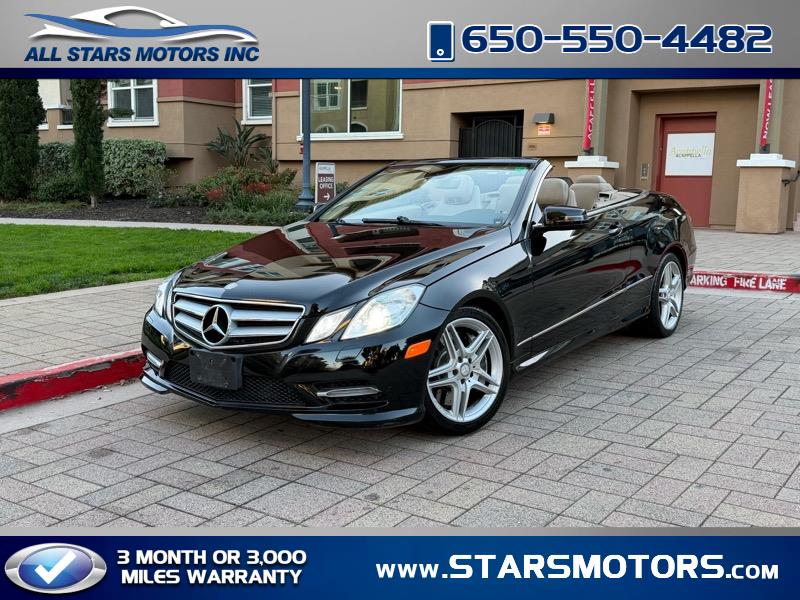 Mercedes-Benz E-Class E550 Cabriolet 2013