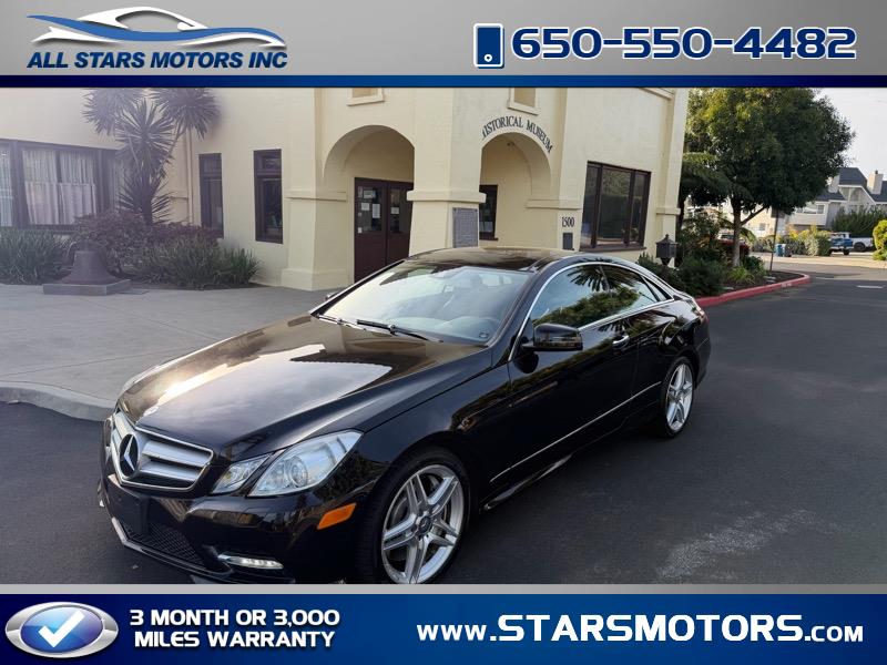 Mercedes-Benz E-Class E550 Coupe 2013