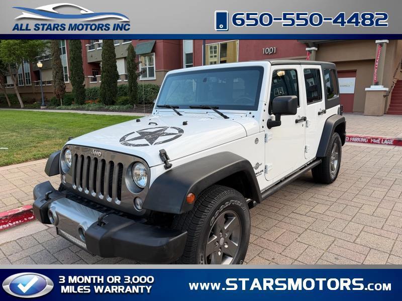 Jeep Wrangler Freedom Unlimited 4x4 2015