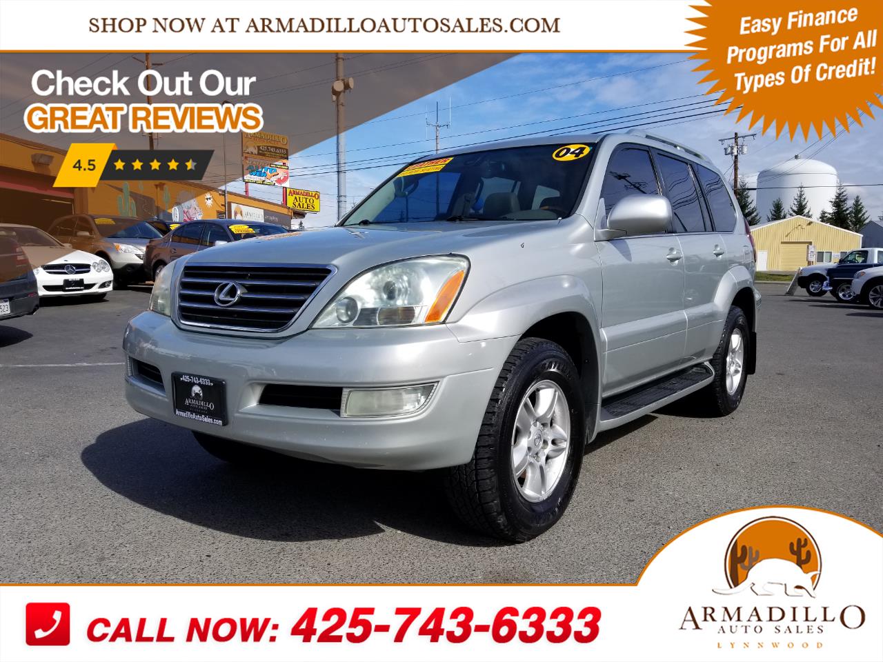 Used 2004 Lexus GX 470 Sport Utility for Sale in Lynnwood WA 98087