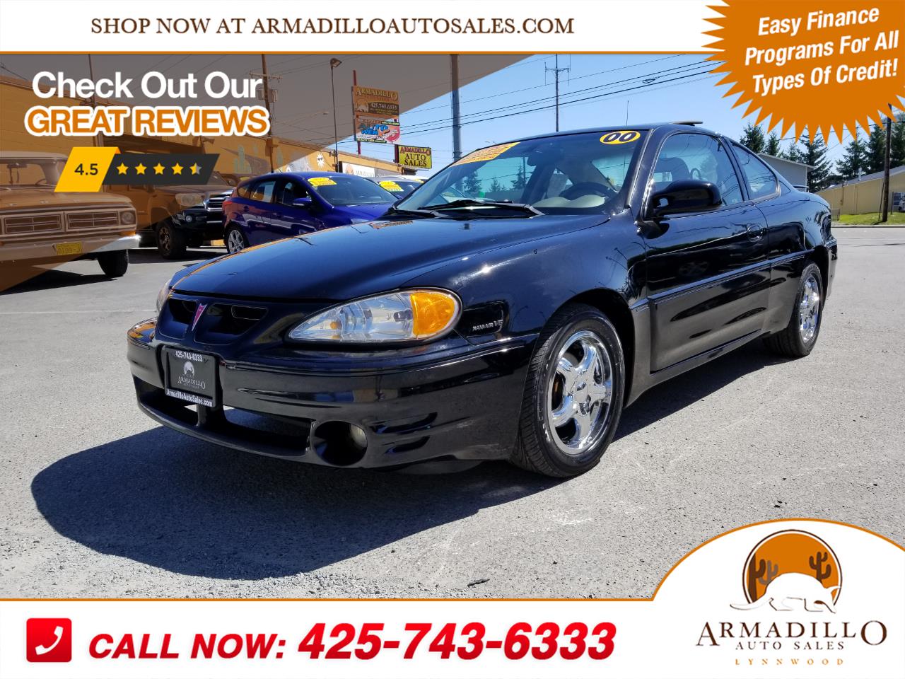 Used 2000 Pontiac Grand Am GT coupe for Sale in Lynnwood WA 98087