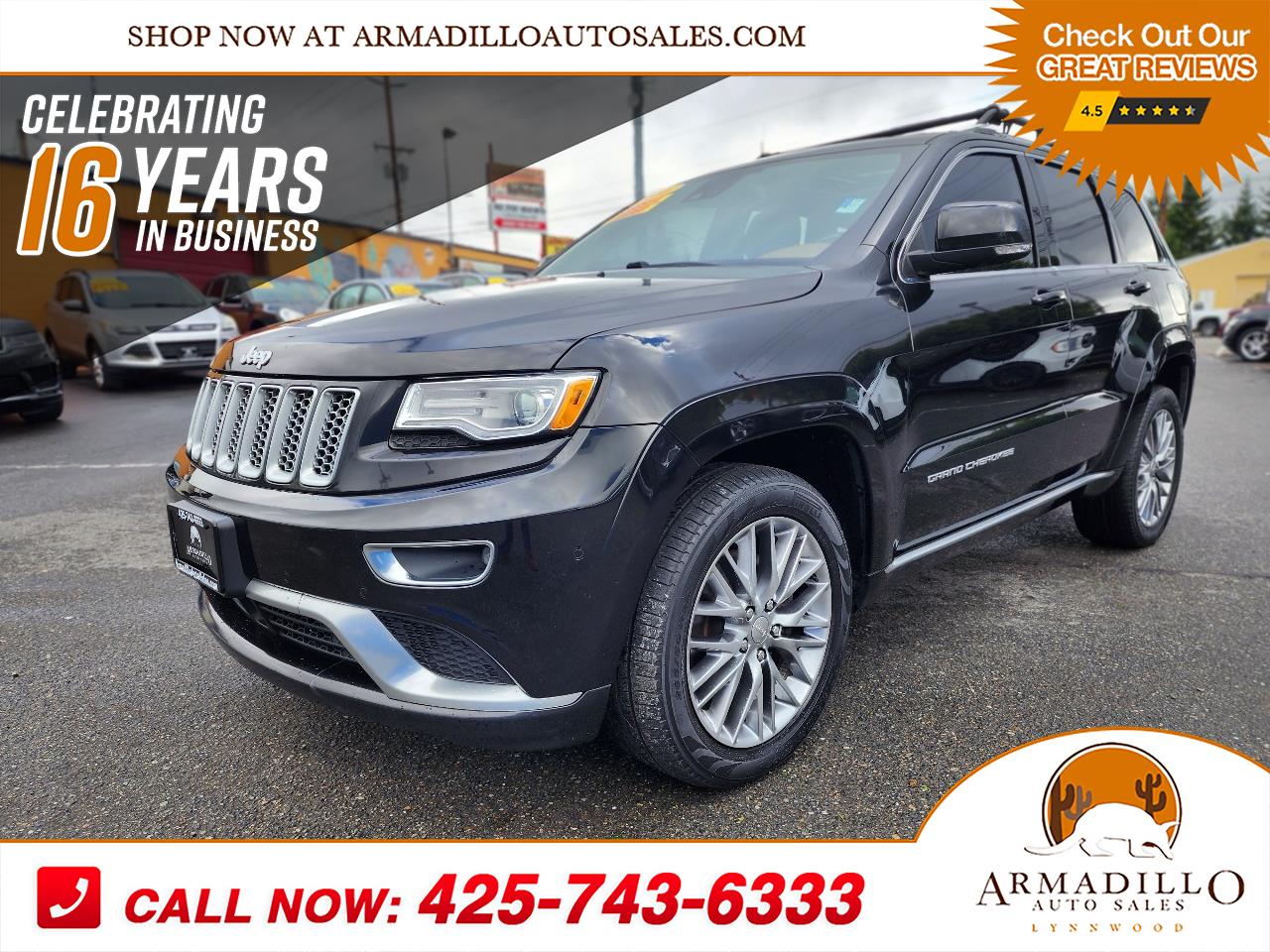 2016 Jeep Grand Cherokee Summit 4WD