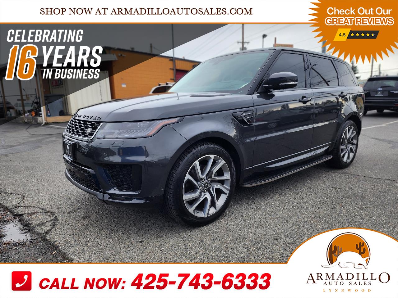 2019 Land Rover Range Rover Sport Td6 Diesel HSE