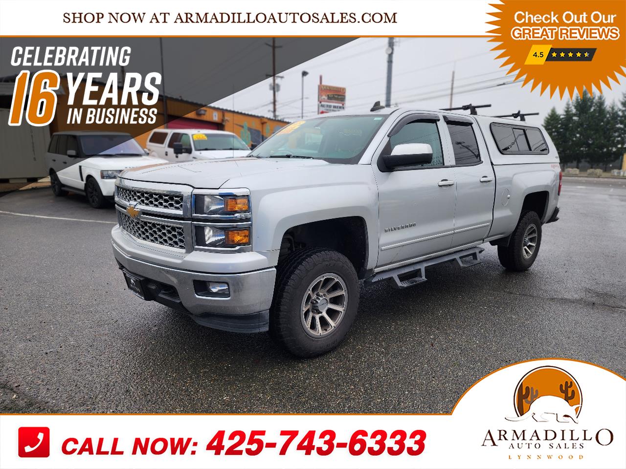 2015 Chevrolet Silverado 1500 Double Cab LT 4WD