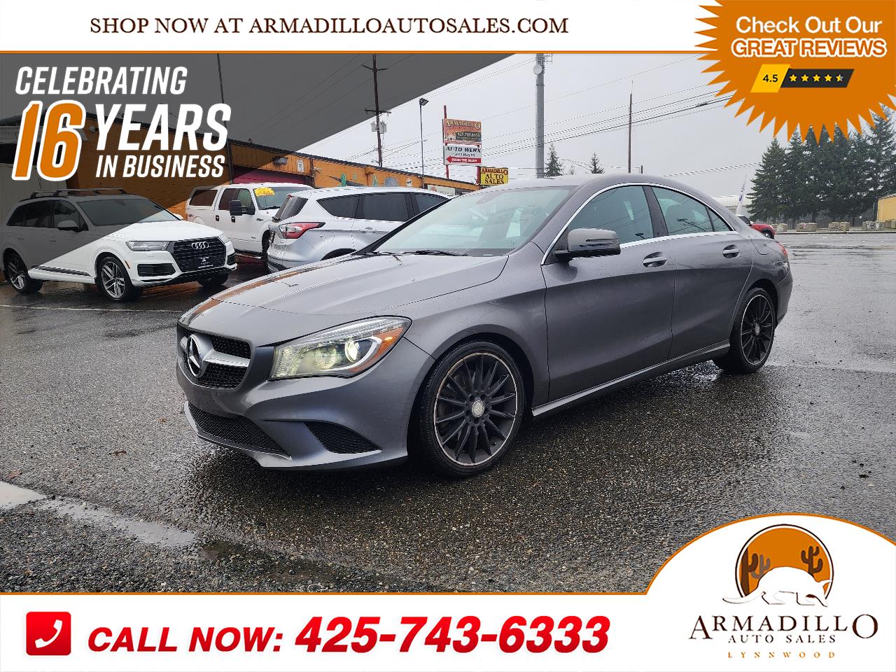2014 Mercedes-Benz CLA-Class 4dr Sdn CLA 250 4MATIC