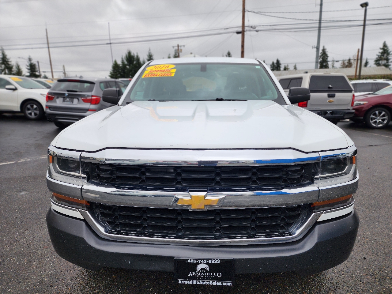 Chevrolet Silverado 1500 2WD Double Cab 143.5" Work Truck 2016