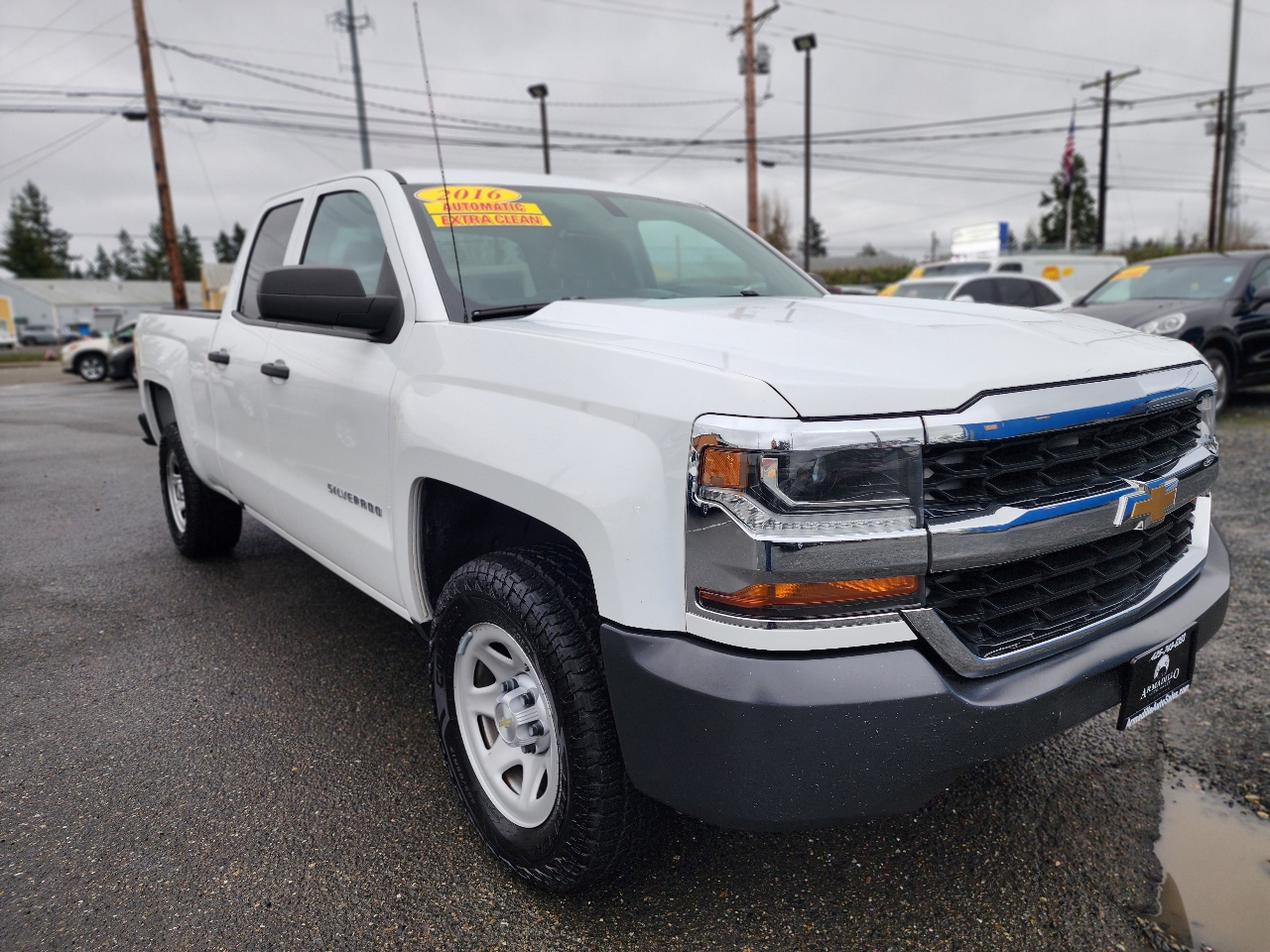 Chevrolet Silverado 1500 2WD Double Cab 143.5" Work Truck 2016