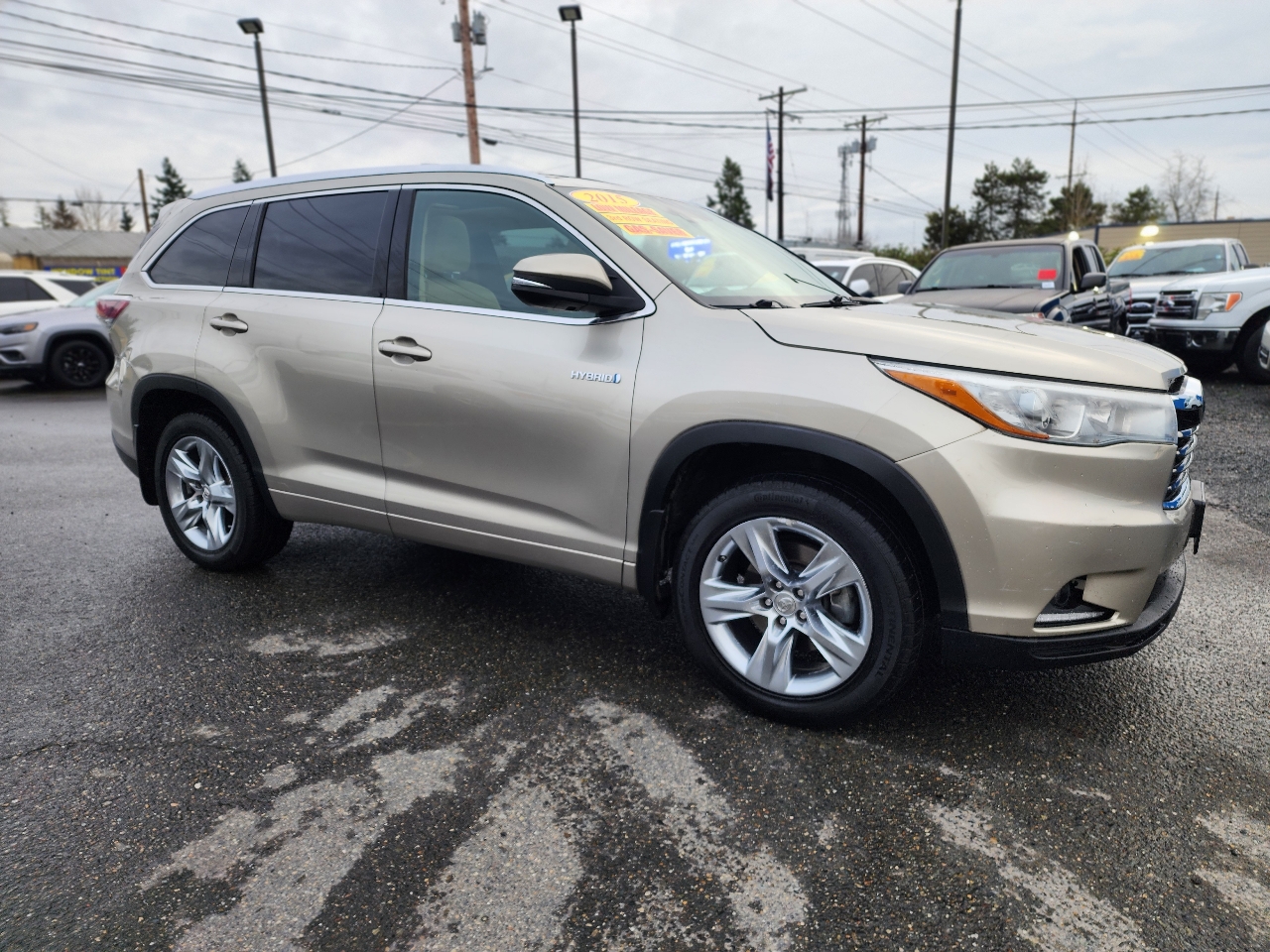 Toyota Highlander Hybrid Limited Platinum AWD 2015