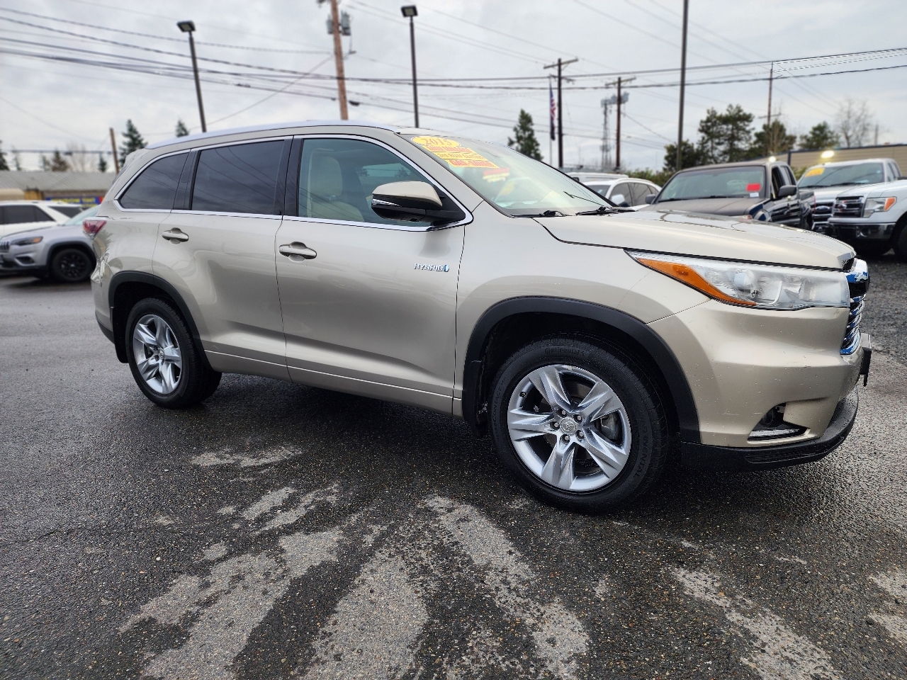 Toyota Highlander Hybrid Limited Platinum AWD 2015