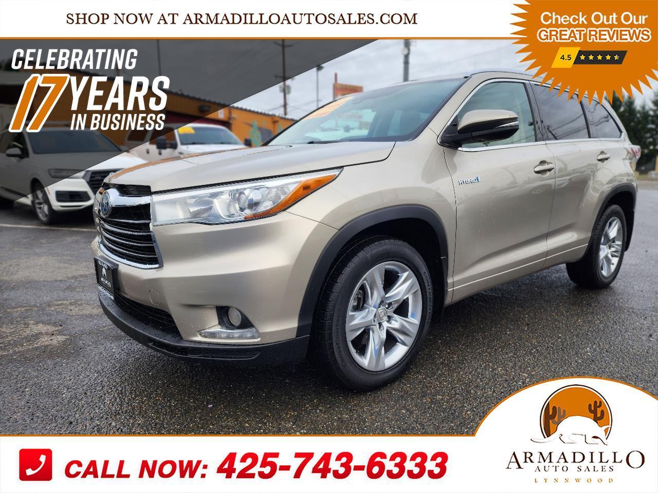 2015 Toyota Highlander Hybrid Limited Platinum AWD