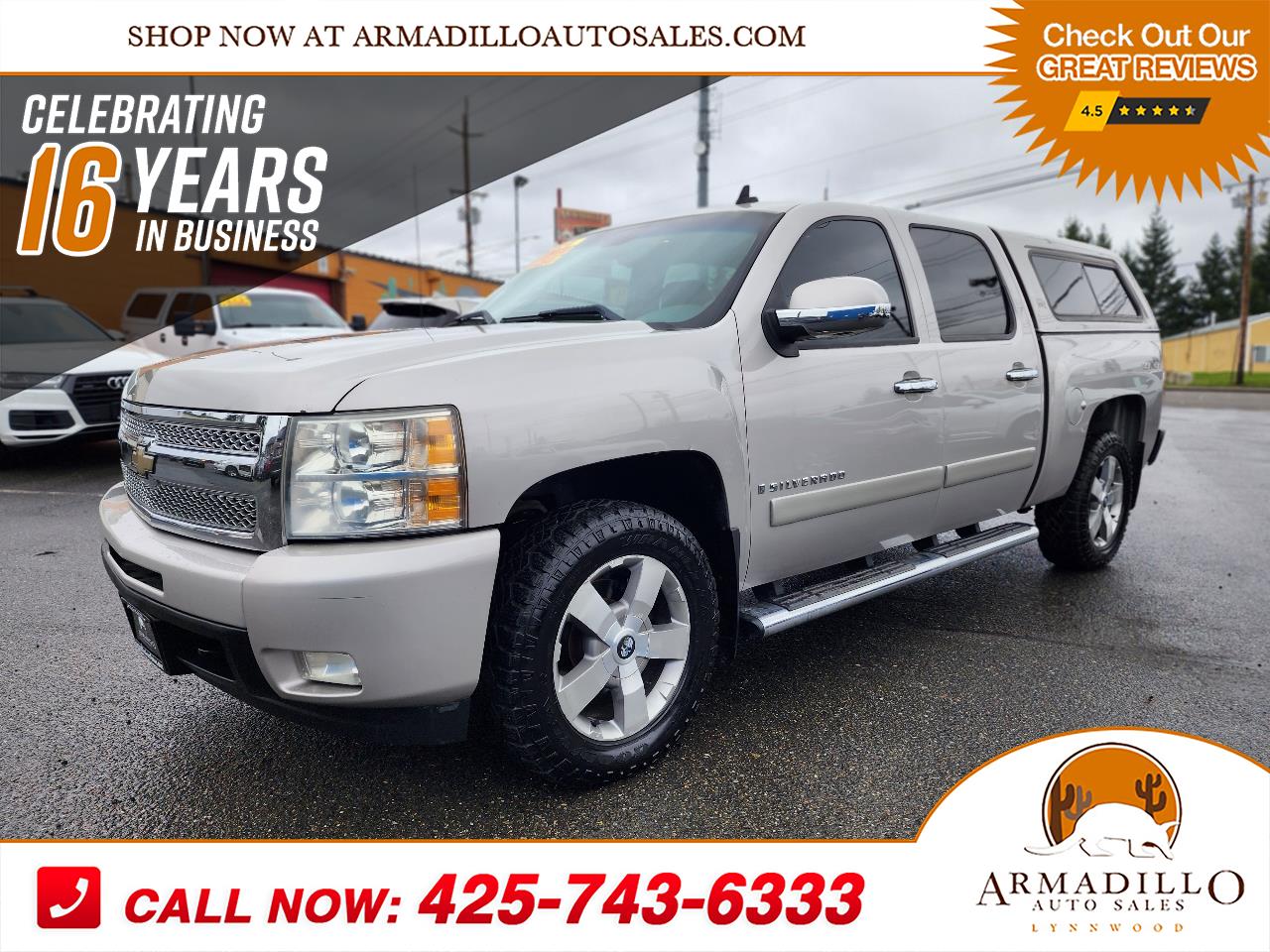 Chevrolet Silverado 1500 4WD Crew Cab 143.5" LTZ 2008
