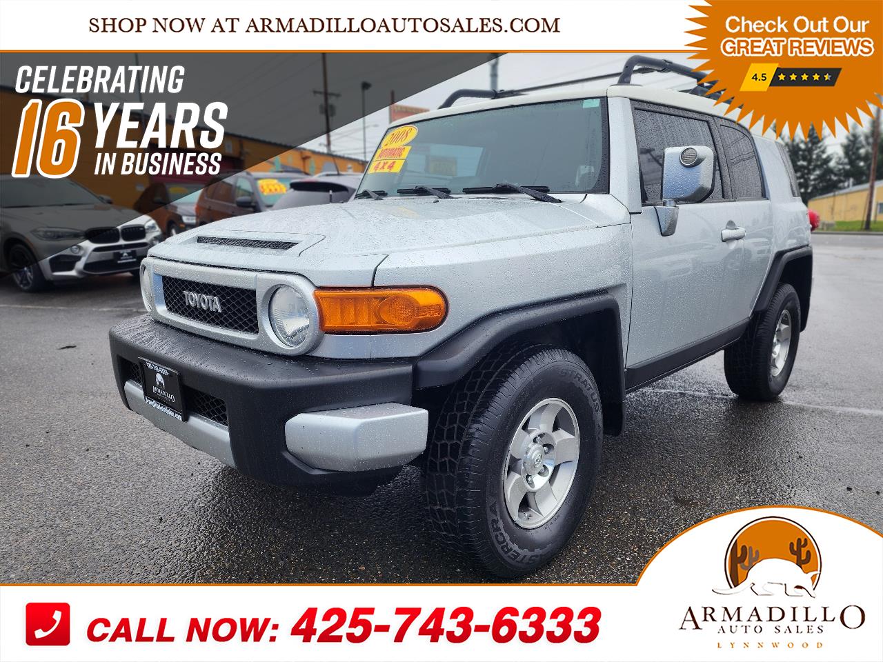 2008 Toyota FJ Cruiser 4WD 4dr Man (Natl)