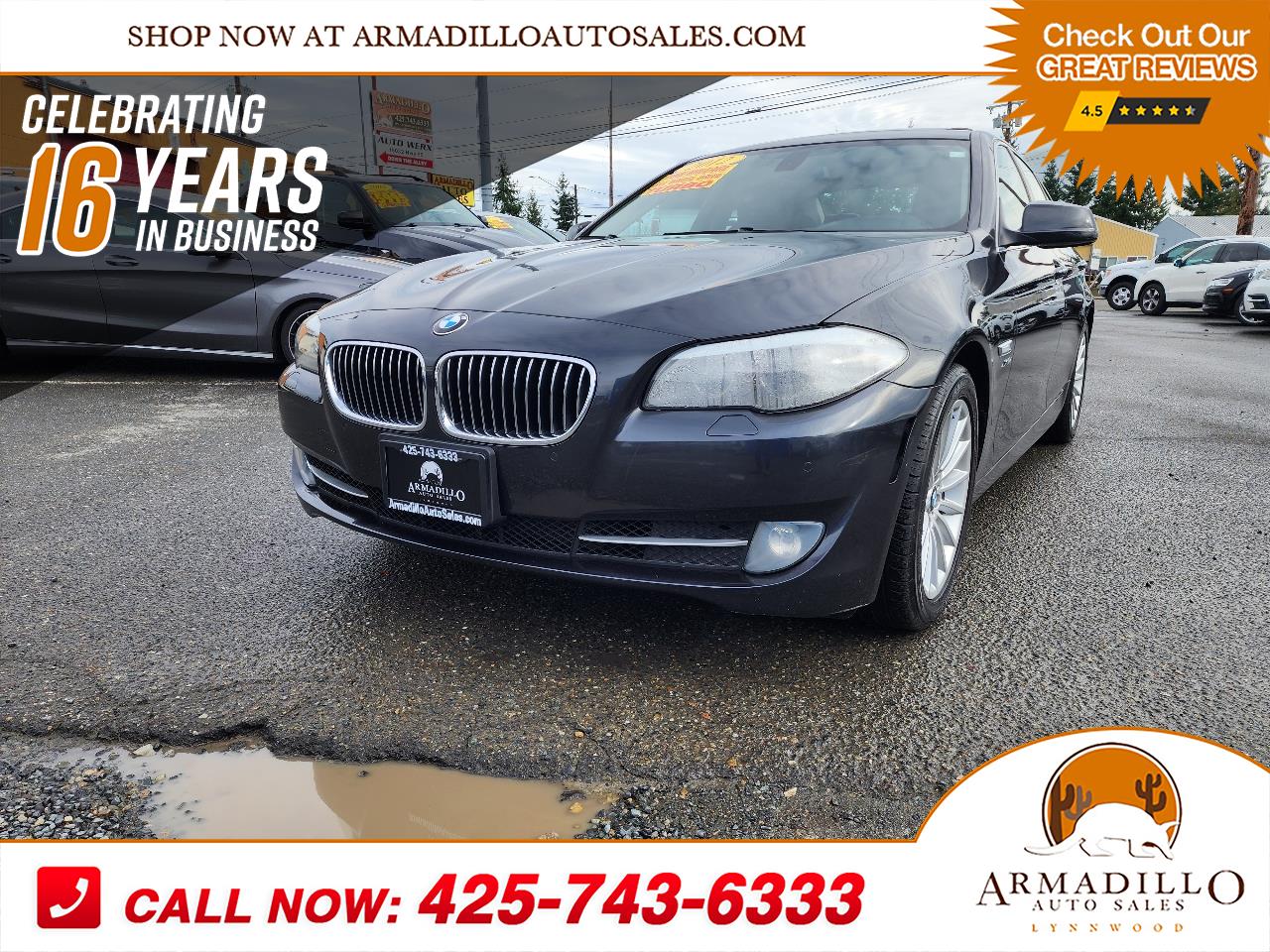 2012 BMW 5 Series 4dr Sdn 535i xDrive AWD