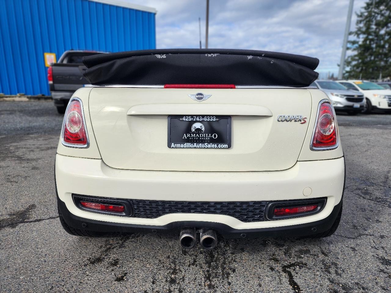 MINI Cooper S Convertible 2012