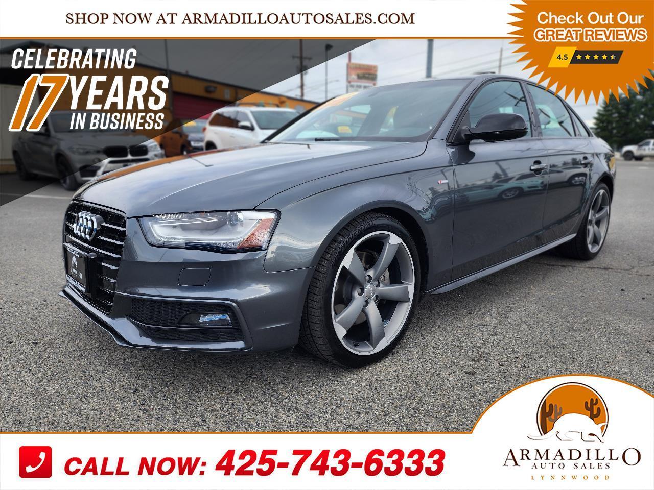 2015 Audi A4 4dr Sdn Man quattro 2.0T Premium Plus