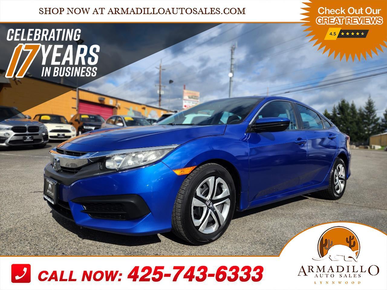 2016 Honda Civic Sedan 4dr CVT LX