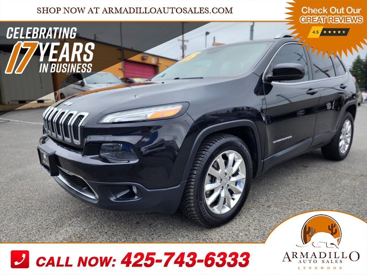 2015 Jeep Cherokee 4WD 4dr Limited