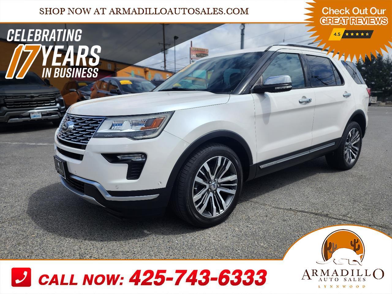 2018 Ford Explorer Platinum 4WD