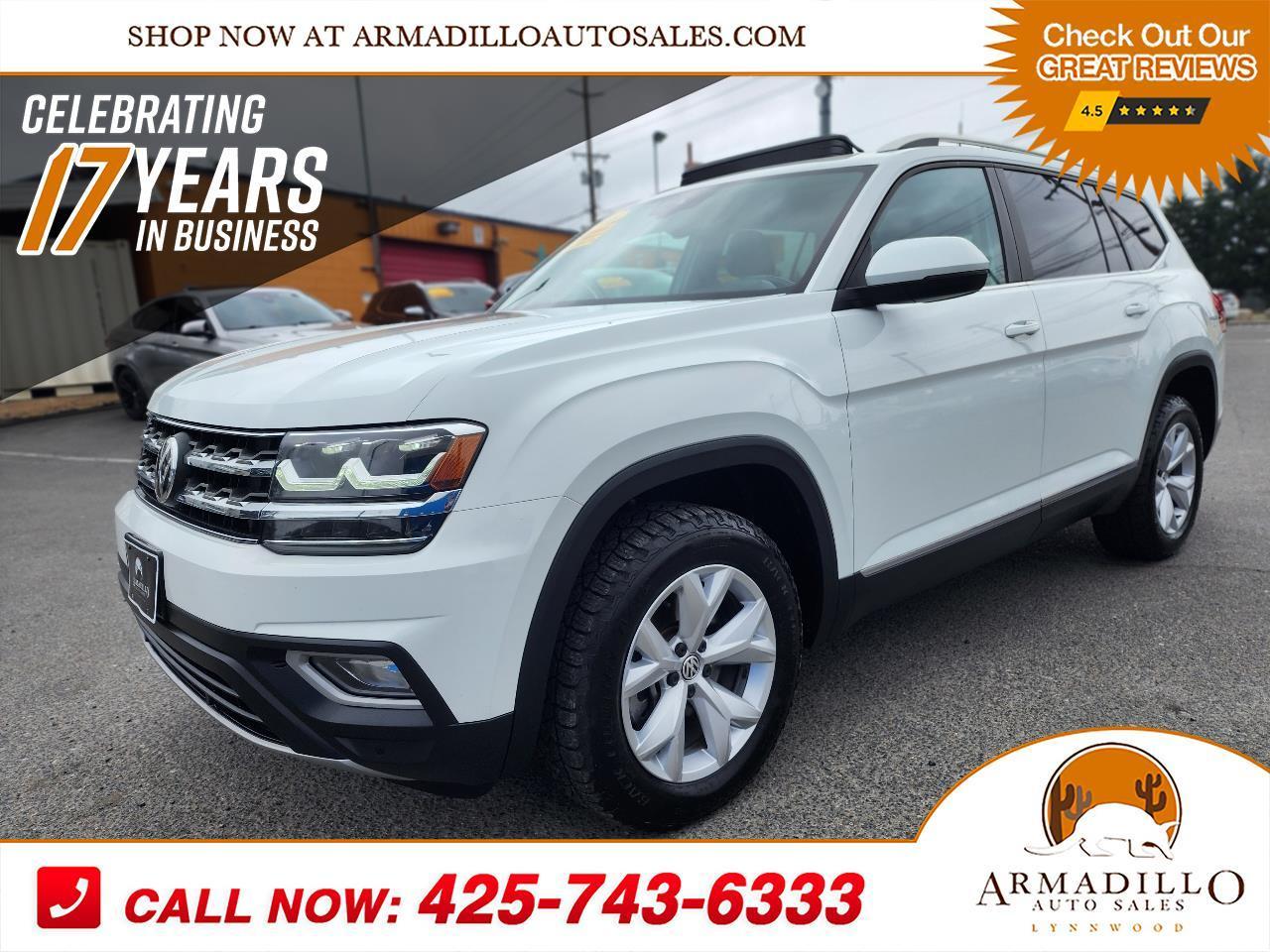 2018 Volkswagen Atlas 3.6L V6 SEL 4MOTION