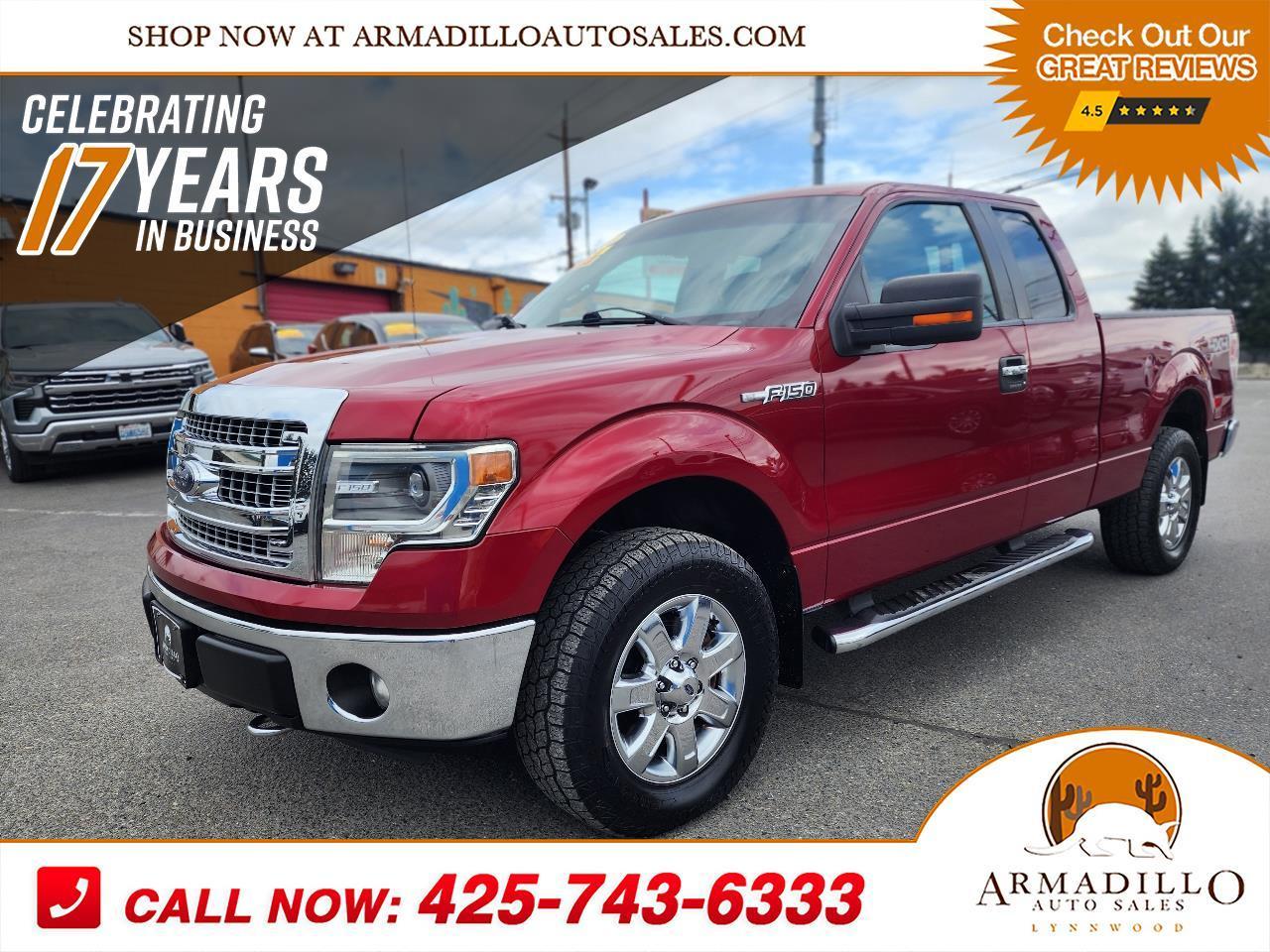 2014 Ford F-150 4WD SuperCab 145" Lariat