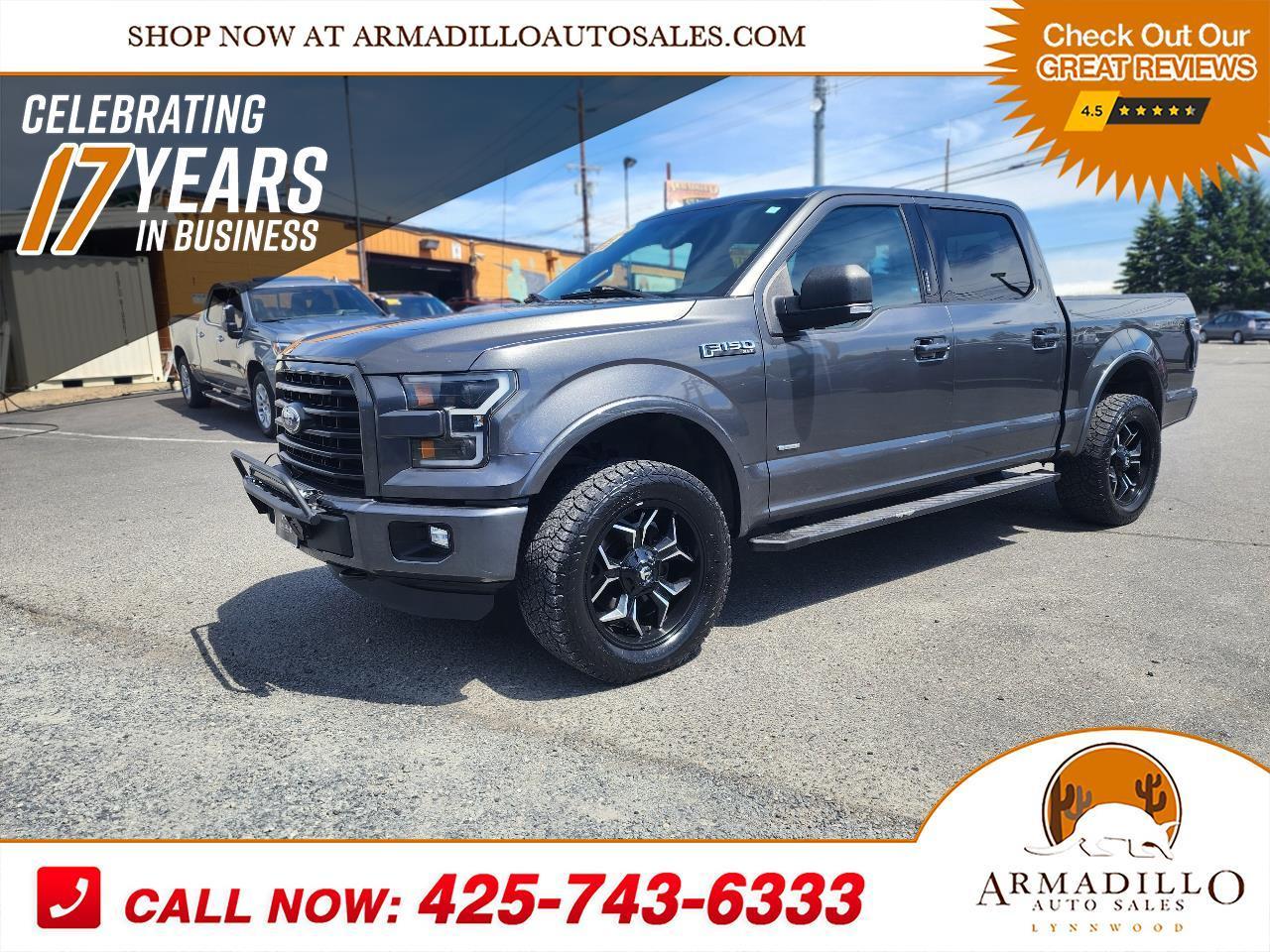 2016 Ford F-150 4WD SuperCrew 145" Lariat