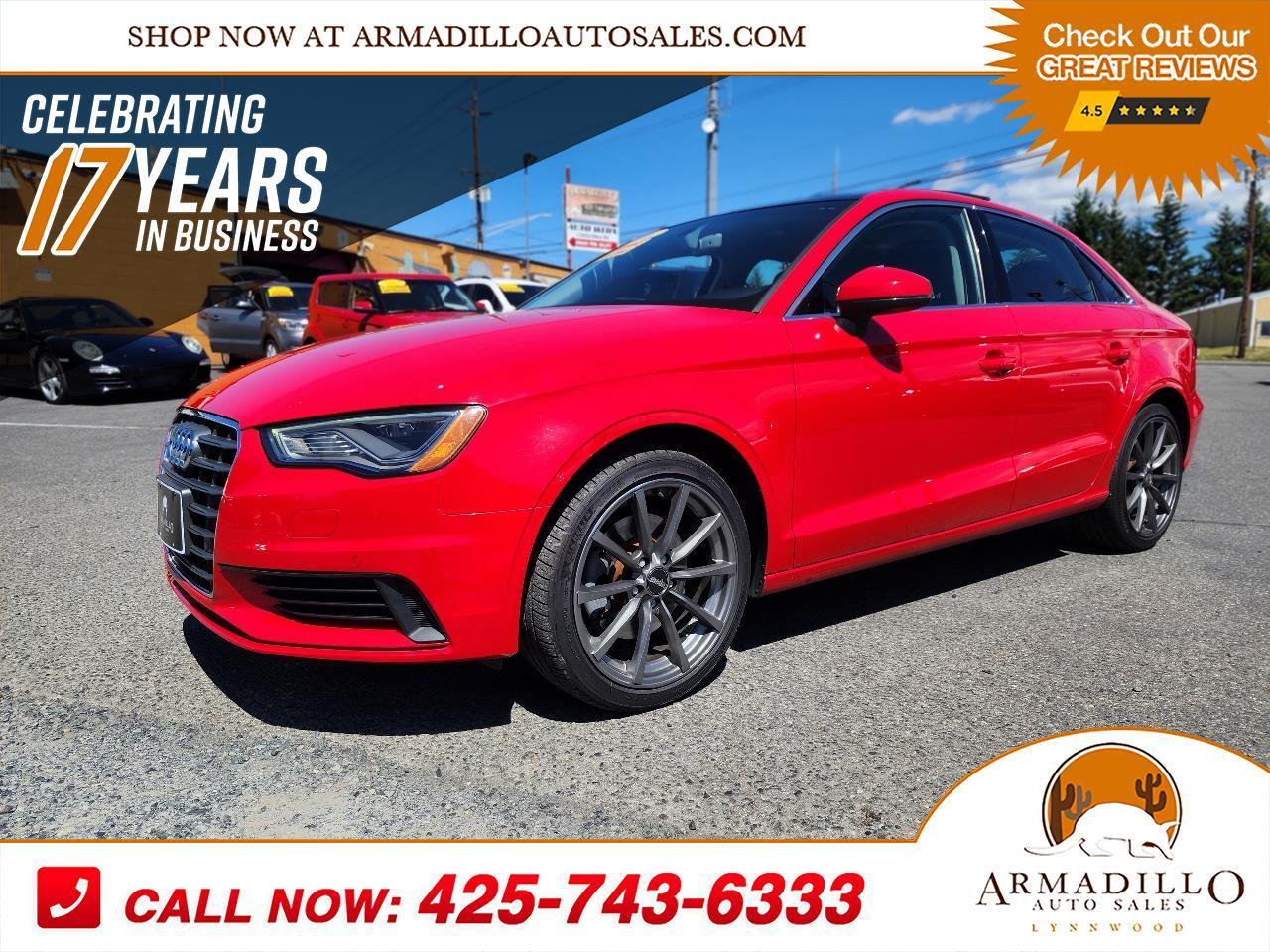 Audi A3 4dr Sdn quattro 2.0T Premium Plus 2016