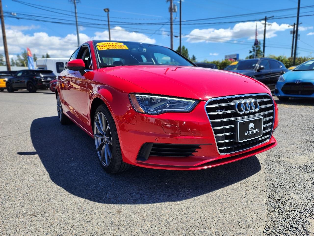 Audi A3 4dr Sdn quattro 2.0T Premium Plus 2016