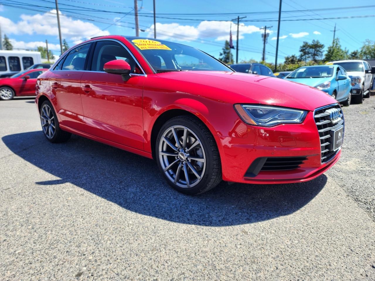 Audi A3 4dr Sdn quattro 2.0T Premium Plus 2016