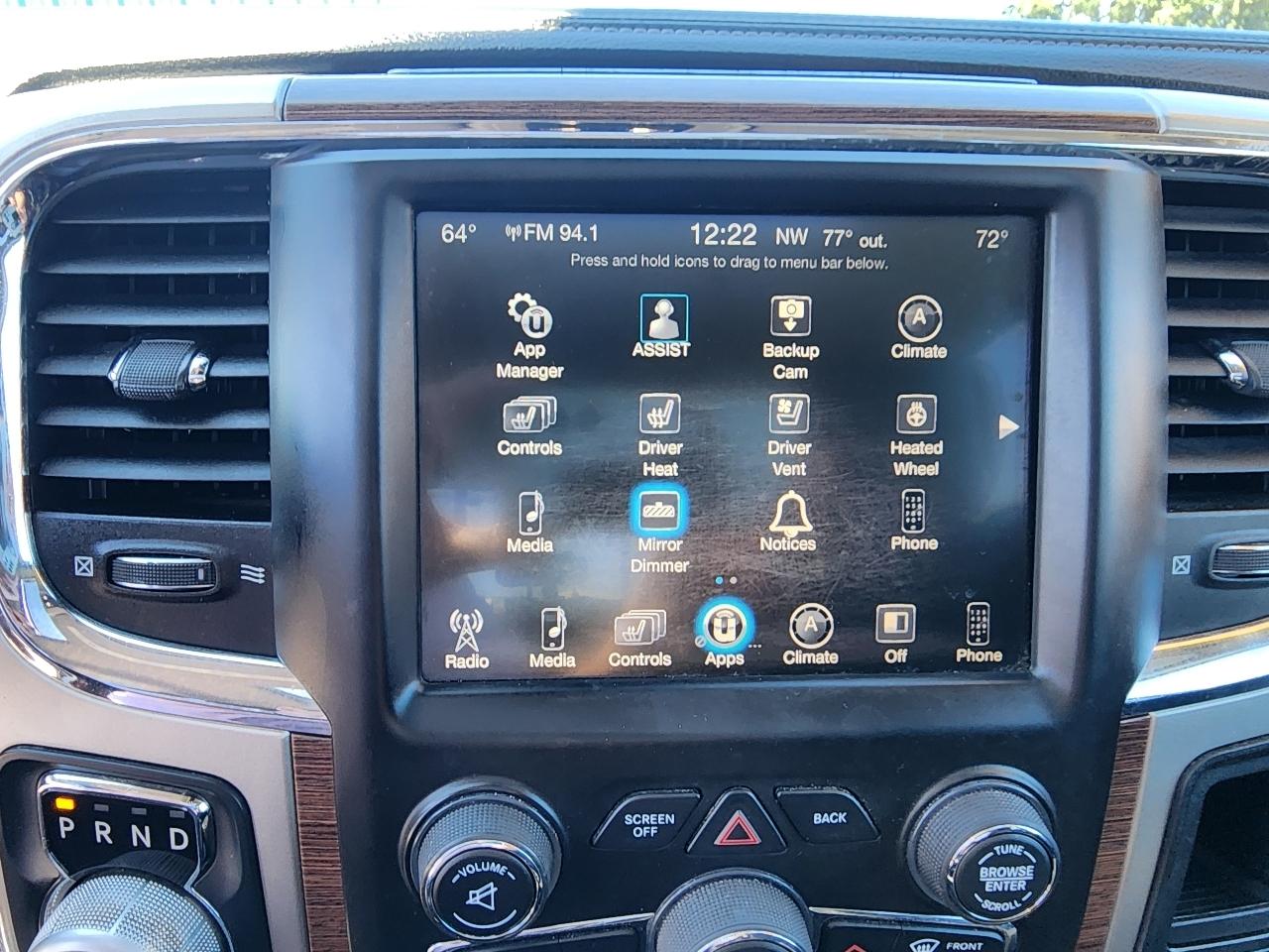 RAM 1500 Laramie Crew Cab 4WD 2016