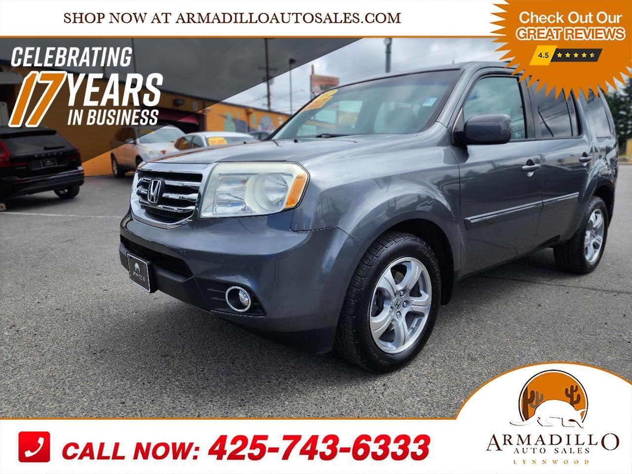 2012 Honda Pilot 4WD 4dr EX-L w/Navi