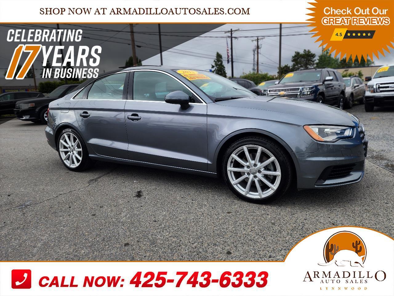 2015 Audi A3 Sedan 2.0 T Premium Quattro