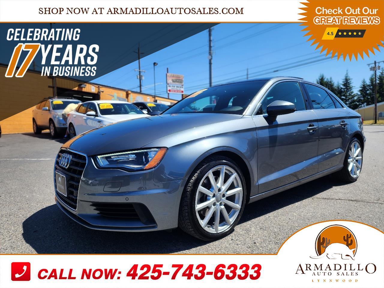 2015 Audi A3 Sedan 2.0 T Premium Quattro