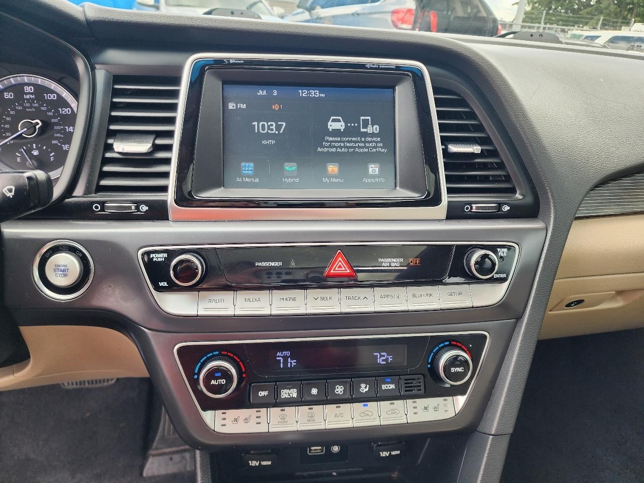 Hyundai Sonata Hybrid Limited 2018
