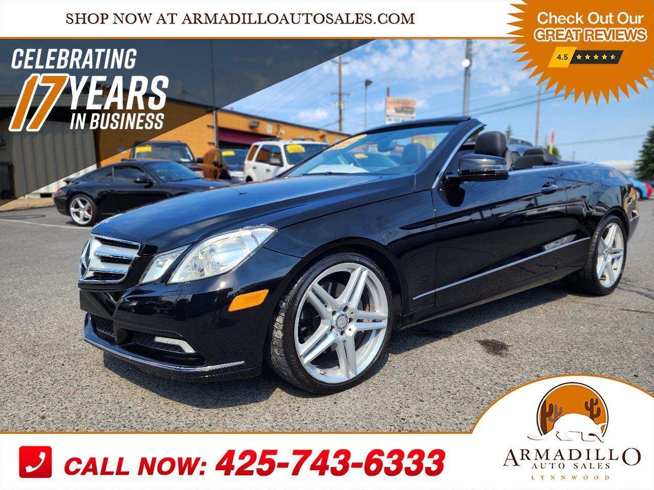 Mercedes-Benz E-Class 2dr Cabriolet E 350 RWD 2011