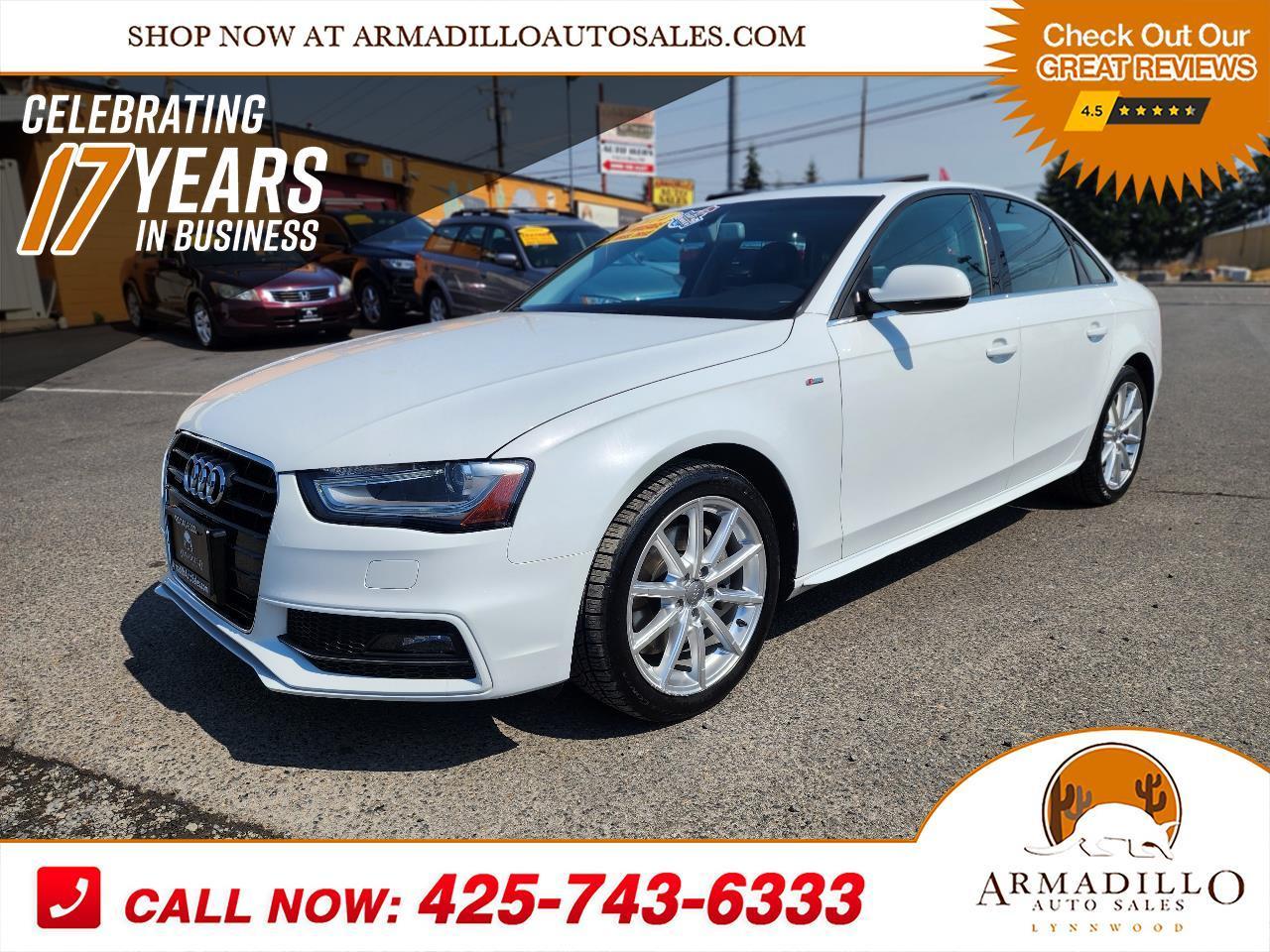 2014 Audi A4 4dr Sdn Auto quattro 2.0T Premium Plus