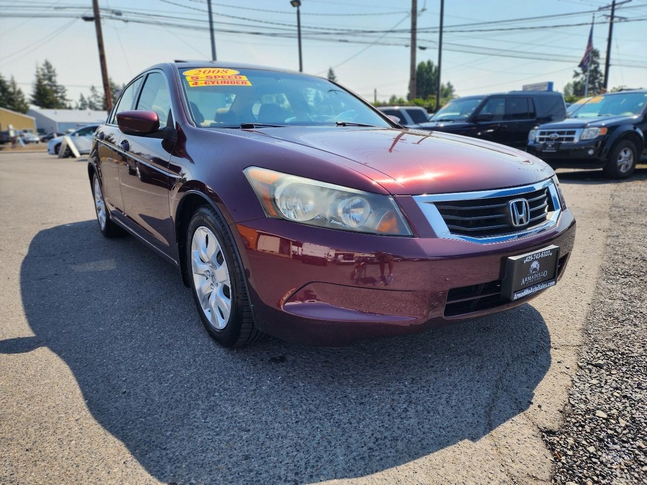 Honda Accord Sdn 4dr I4 Man EX 2008