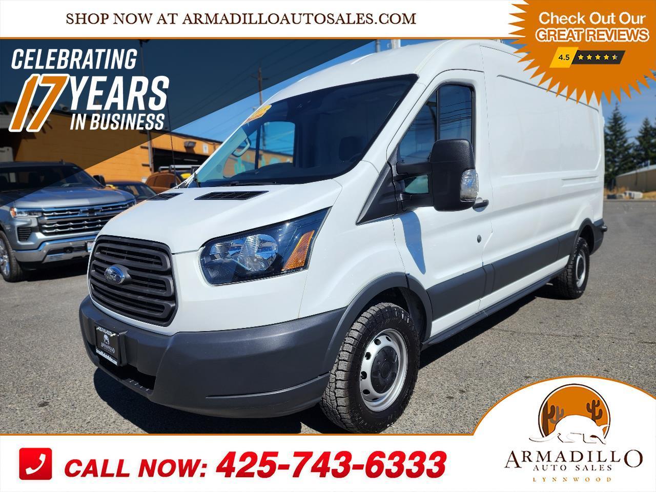 Ford Transit Van T-250 148" Med Rf 9000 GVWR Sliding RH Dr 2018