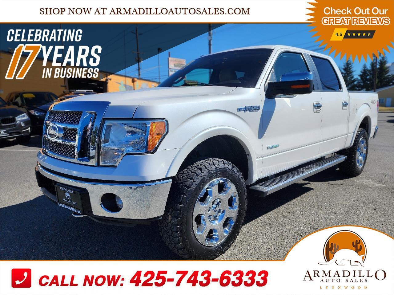 Ford F-150 4WD SuperCrew 139" Lariat 2011