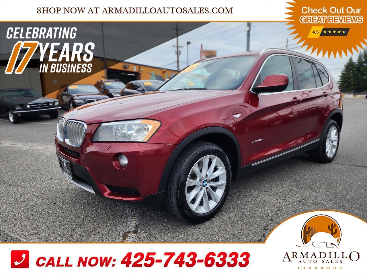 BMW X3 AWD 4dr xDrive28i 2013