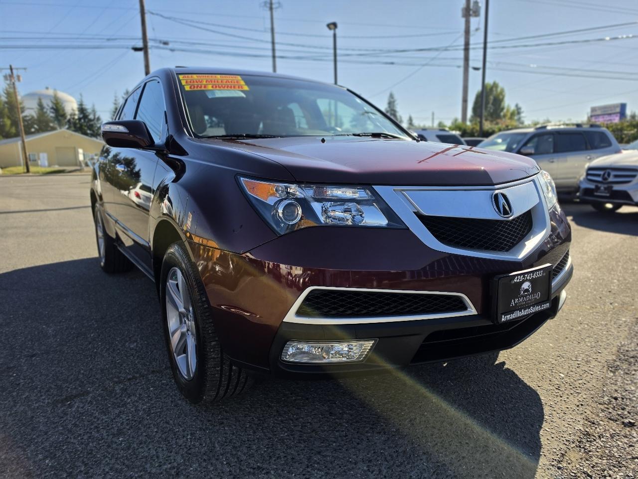 Acura MDX AWD 4dr Tech/Entertainment Pkg 2012